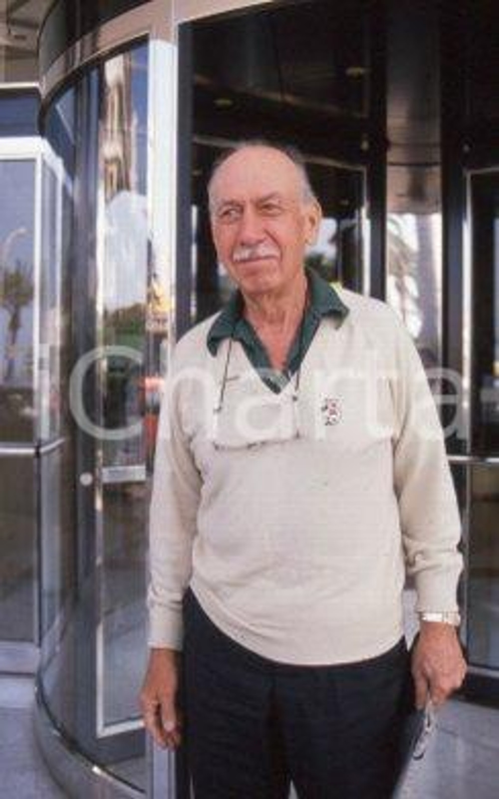 35mm vintage slide* 1985ca CANNES CINEMA Jose FERRER ritratto (24)