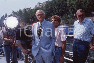35mm vintage slide* 1992 VENEZIA film festival CINEMA Mel FERRER ritratto (1)