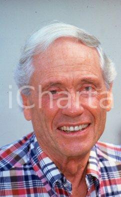 35mm vintage slide* 1990ca CINEMA Mel FERRER ritratto