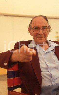 35mm vintage slide* 1990ca LETTERATURA John Edmund GARDNER ritratto (3)