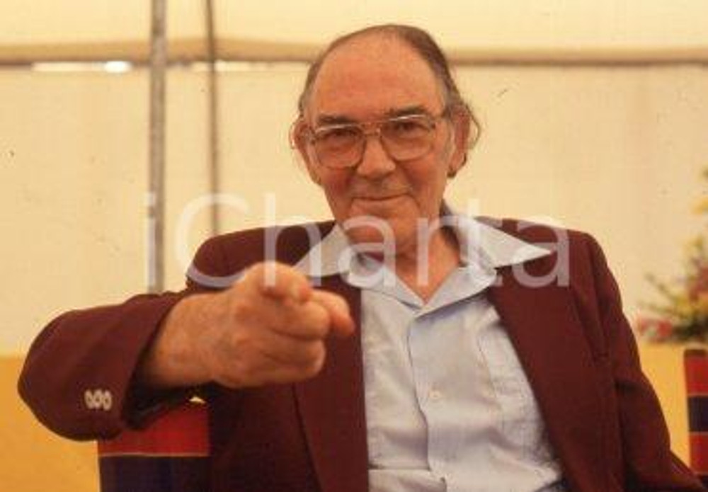 35mm vintage slide* 1990ca LETTERATURA John Edmund GARDNER ritratto (8)