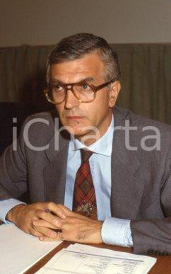 35mm vintage slide* 1990ca MILANO POLITICA DC Giuseppe ADAMOLI ritratto (7)