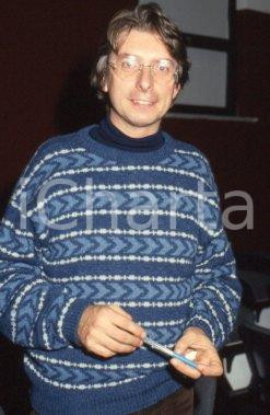 35mm vintage slide* 1985ca MILANO Gruppo Verde Alexander LANGER ritratto (14)