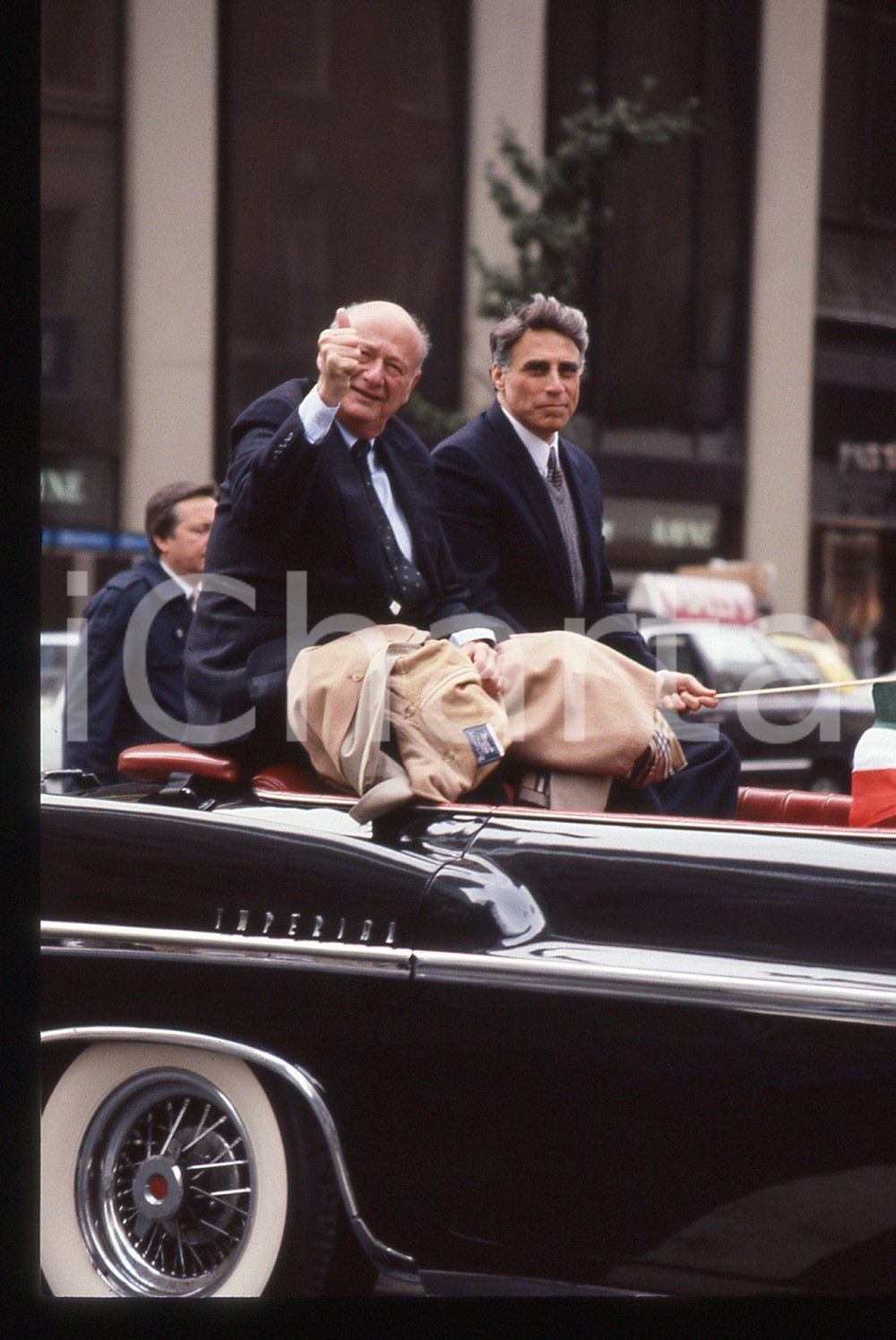 35mm vintage slide* 1990 ca NEW YORK - Ed KOCH (3)