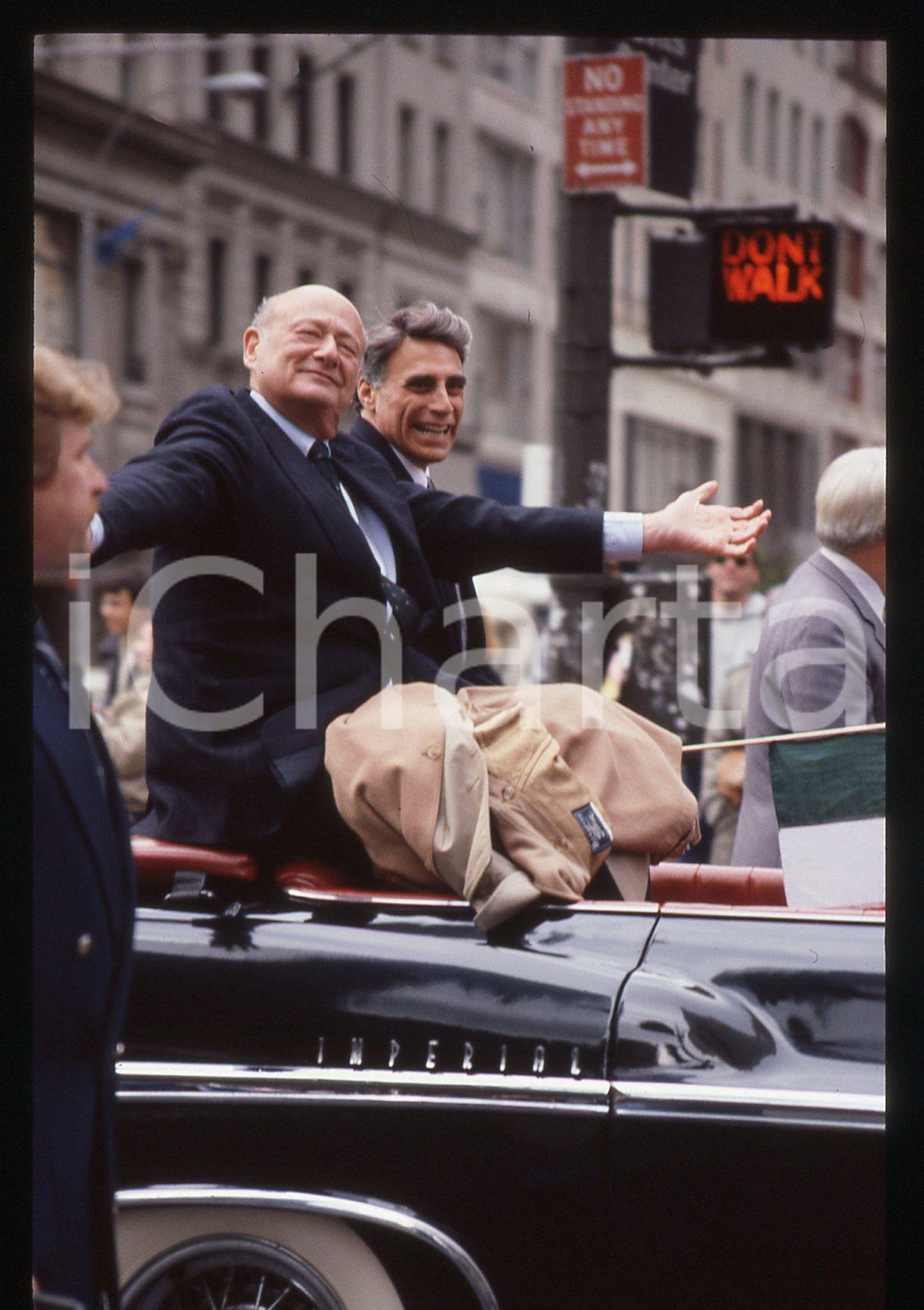 35mm vintage slide* 1990 ca NEW YORK - Ed KOCH (4)