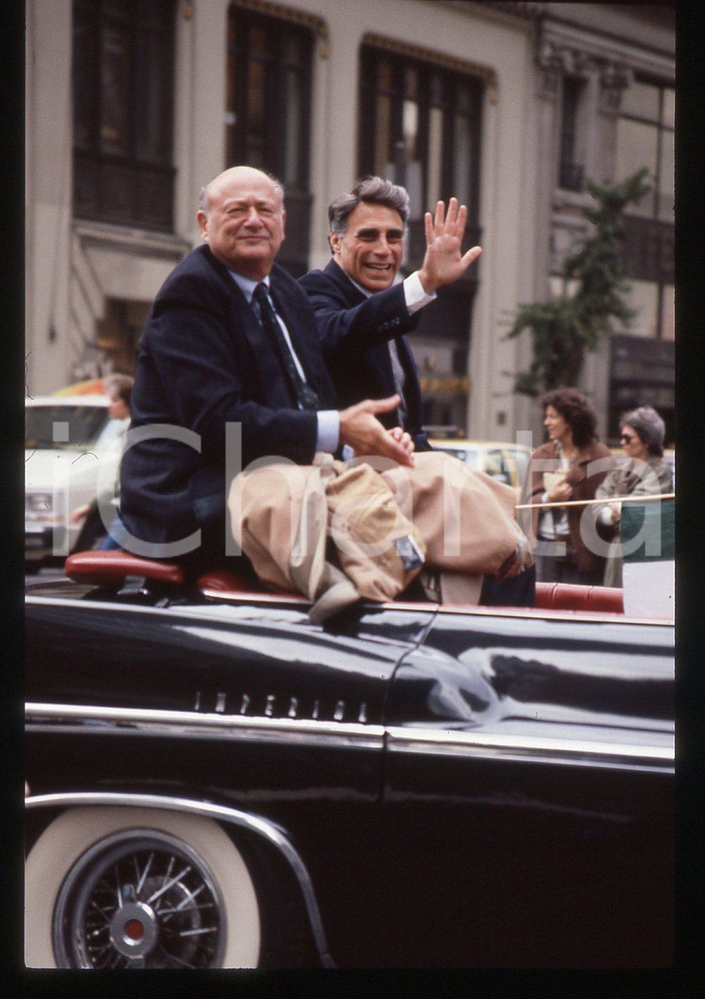 35mm vintage slide* 1990 ca NEW YORK - Ed KOCH (5)