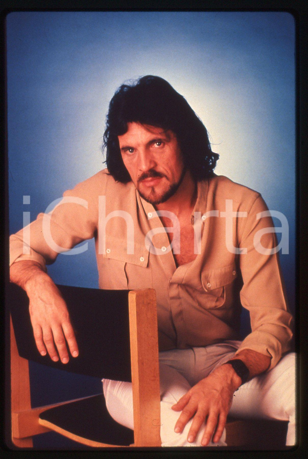 35mm vintage slide* 1985 ca COSTUME - Jim CAPALDI