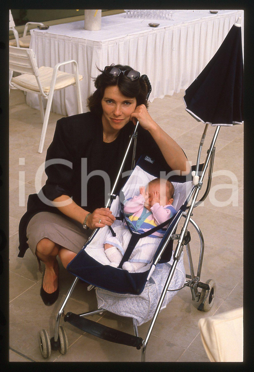 35mm vintage slide* 1985 ca COSTUME - Carole BERG