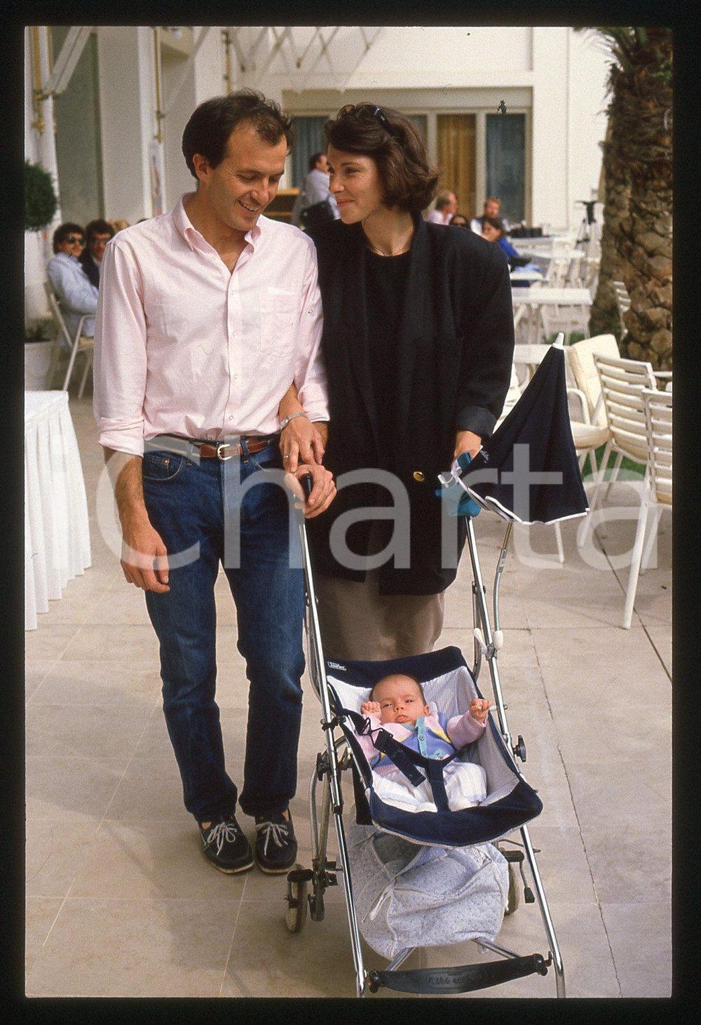 35mm vintage slide* 1985 ca COSTUME - Carole BERG e Philippe BARROSO (6)