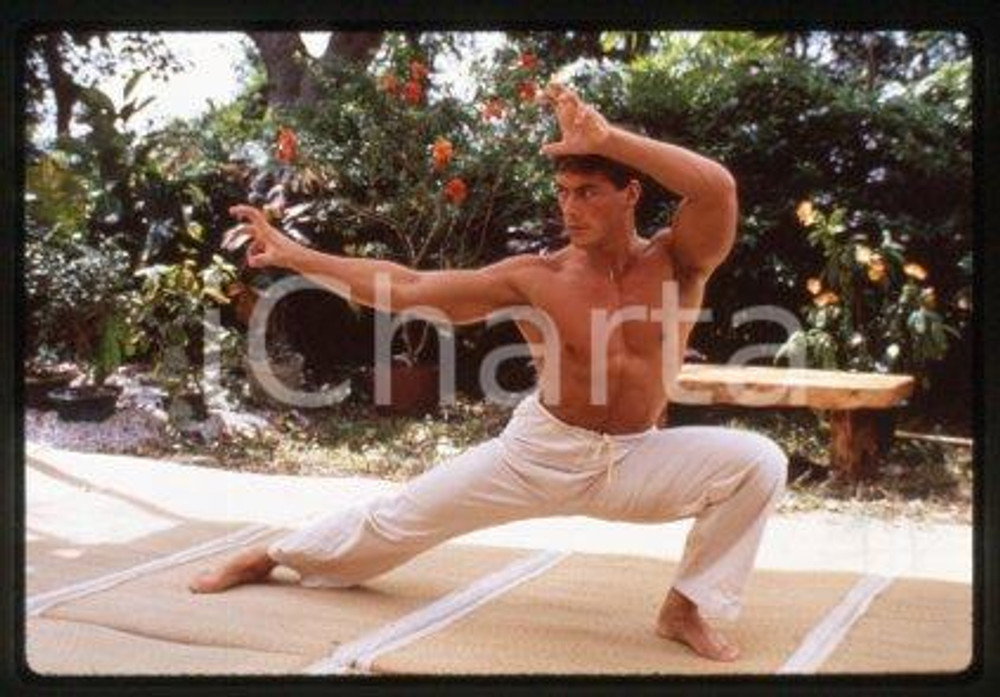 35mm vintage slide* 1988 FILM "BLOODSPORT" Actor Jean-Claude VAN DAMME (1)