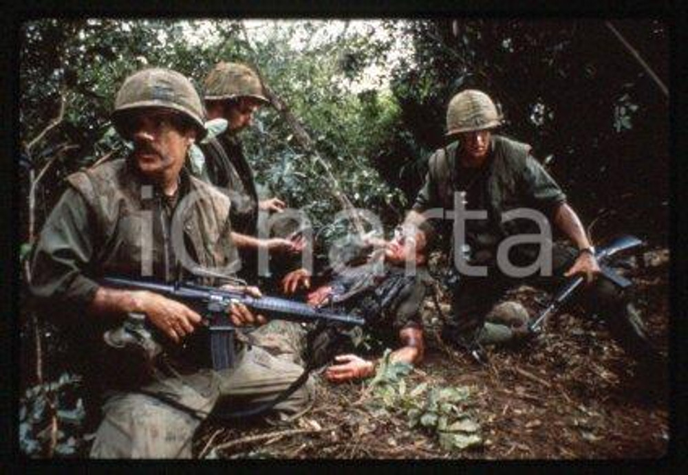35mm vintage slide* 1988 FILM "NAM" - War Action Movie Robert F. LYONS (4)