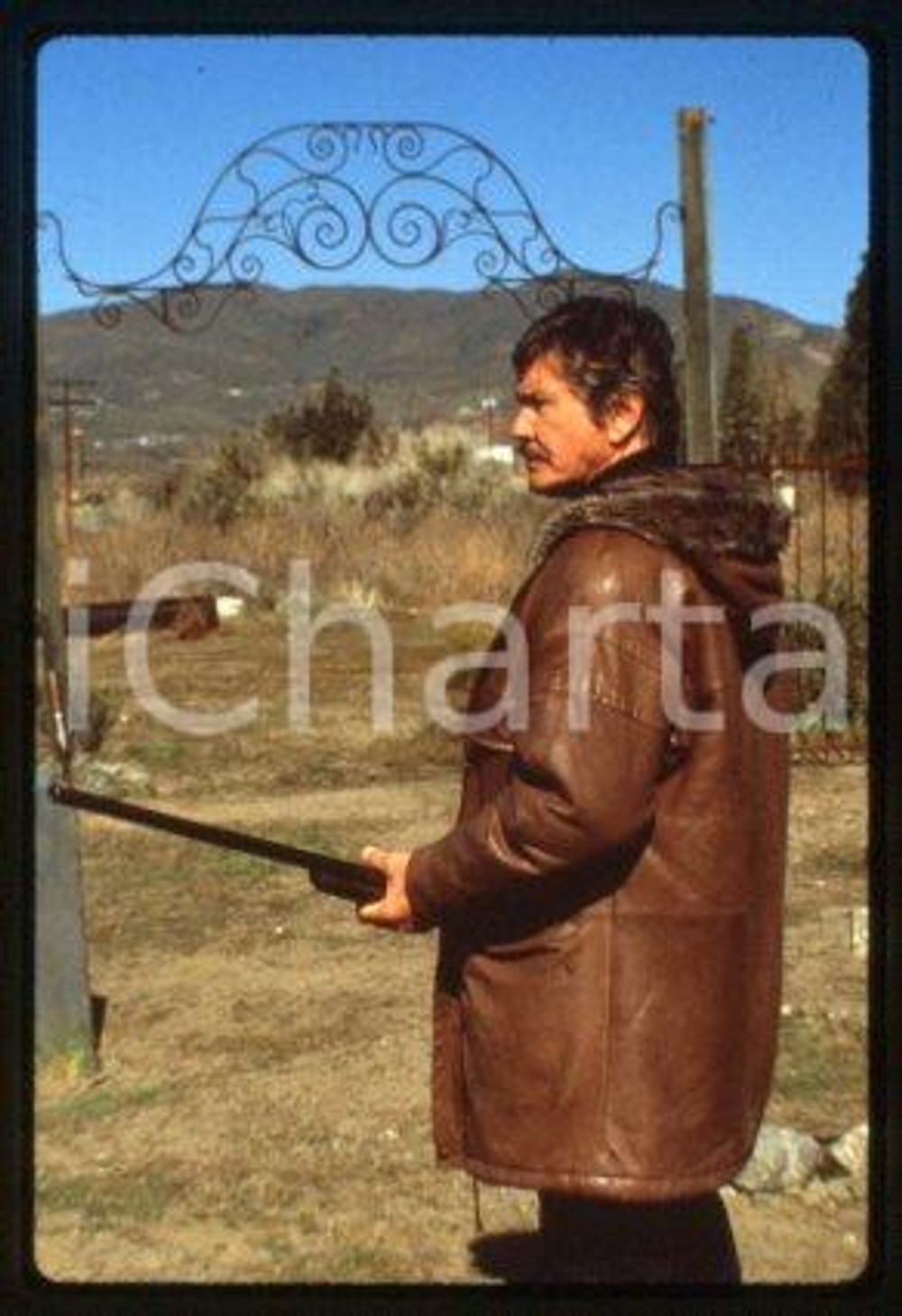 35mm vintage slide* 1988 Action Film "MESSENGER OF DEATH" - Charles BRONSON (1)