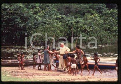 35mm vintage slide* 1986 Film THE RIVER RUNS BLACK - "LAZARO" Charles DURNING 1