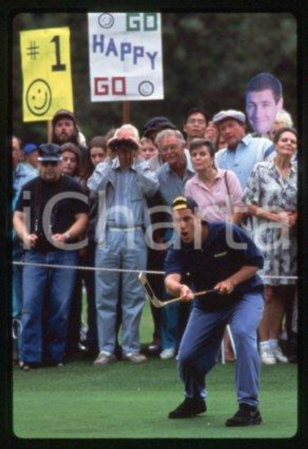 35mm vintage slide* 1996 COMEDY Film "HAPPY GILMORE" Actor Adam SANDLER (1)