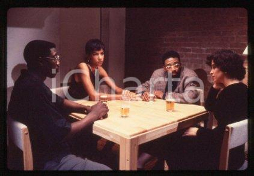 35mm vintage slide* 1991 FILM "JUNGLE FEVER" Wesley SNIPES Annabella SCIORRA (1)