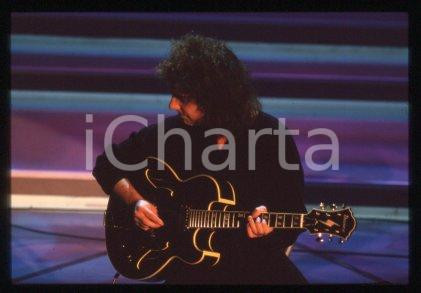 35mm vintage slide* 1996 SANREMO Festival American jazz guitarist Pat METHENY 1