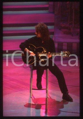35mm vintage slide* 1996 SANREMO Festival American jazz guitarist Pat METHENY 2