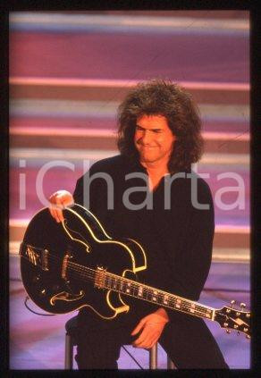 35mm vintage slide* 1996 SANREMO Festival American jazz guitarist Pat METHENY 7