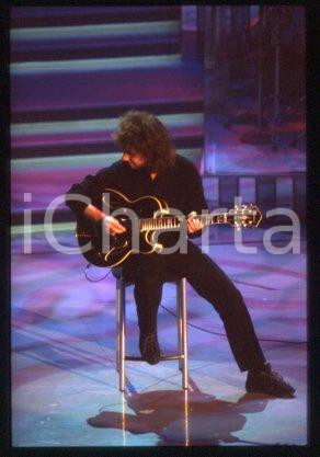 35mm vintage slide* 1996 SANREMO Festival American jazz guitarist Pat METHENY 10