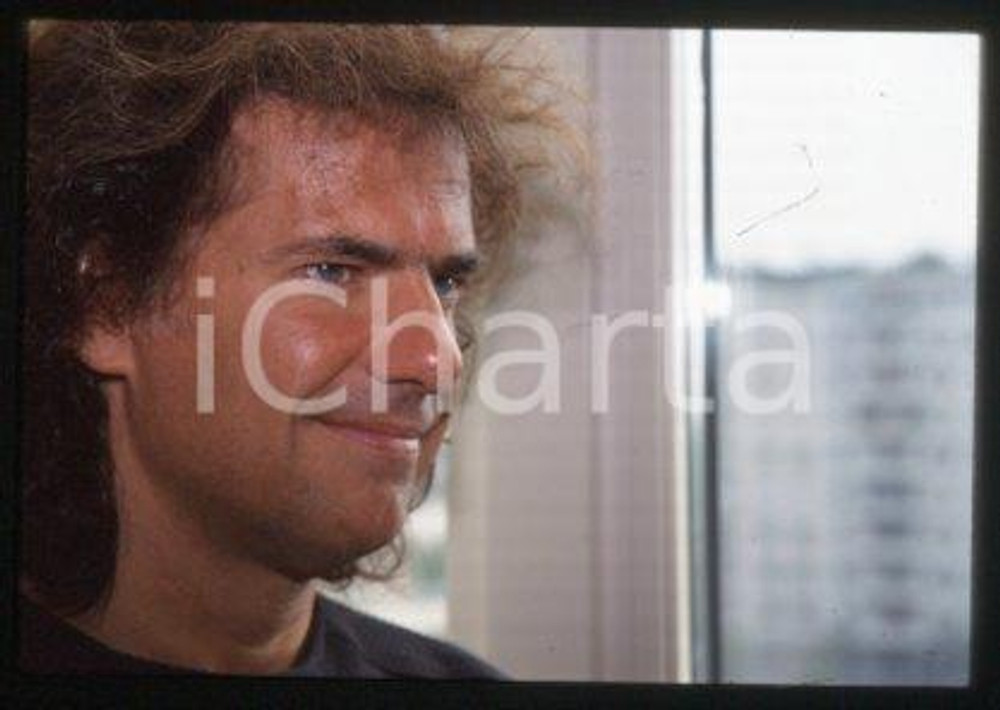 35mm vintage slide* 1996 SANREMO Portrait of jazz guitarist Pat METHENY 19