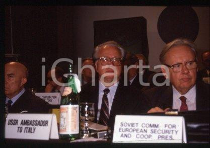 35mm vintage slide* 1988 ca ITALY Nikolai LUNKOV Ambassador of the USSR (5)