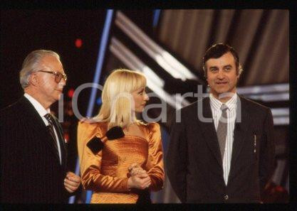 35mm vintage slide* 1988 ITALY USSR Ambassador Nikolai LUNKOV Raffaella CARRA 8