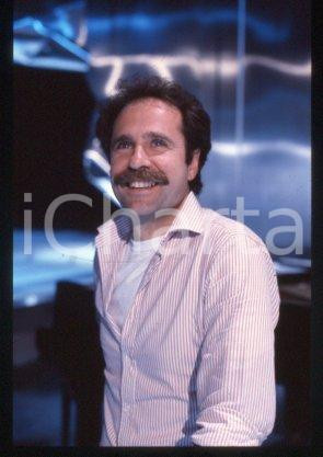 35mm vintage slide* 1985 ca TV ITALIA il regista Francisco BOSERMAN (4)