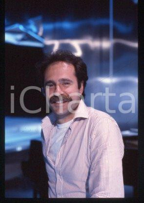 35mm vintage slide* 1985 ca TV ITALIA il regista Francisco BOSERMAN (6)