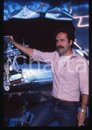 35mm vintage slide* 1985 ca TV ITALIA il regista Francisco BOSERMAN (7)
