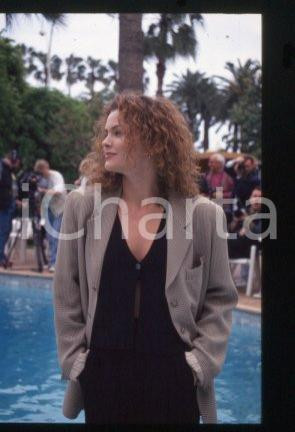 35mm vintage slide* 1994 CANNES Film Festival American actress Dina MEYER (12)