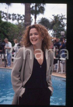 35mm vintage slide* 1994 CANNES Film Festival American actress Dina MEYER (14)