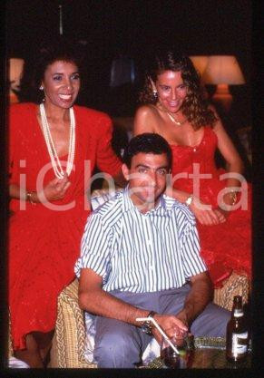 35mm vintage slide* 1987 ca MUSIC Welsh singer Shirley BASSEY Ana OBREGON 14