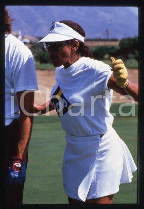 35mm vintage slide* 1985 ca COSTUME Welsh singer Shirley BASSEY (21)