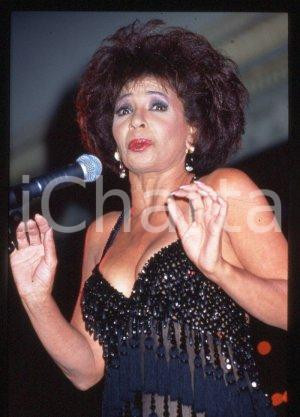35mm vintage slide* 1991 DUESSELDORF benefit gala Welsh singer Shirley BASSEY 1