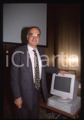 35mm vintage slide* 1987 ca SNCF P & C Engineer Jean-Marie METZLER (1)