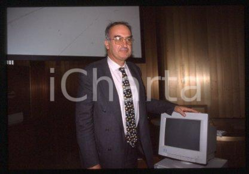 35mm vintage slide* 1987 ca SNCF P & C Engineer Jean-Marie METZLER (4)