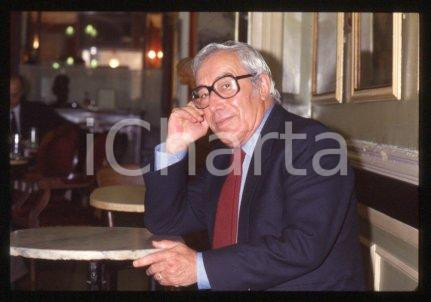 Fotografia d epoca originale 35mm vintage slide 1985 ca LITERATURE Portuguese writer José Cardoso PIRES 3 1