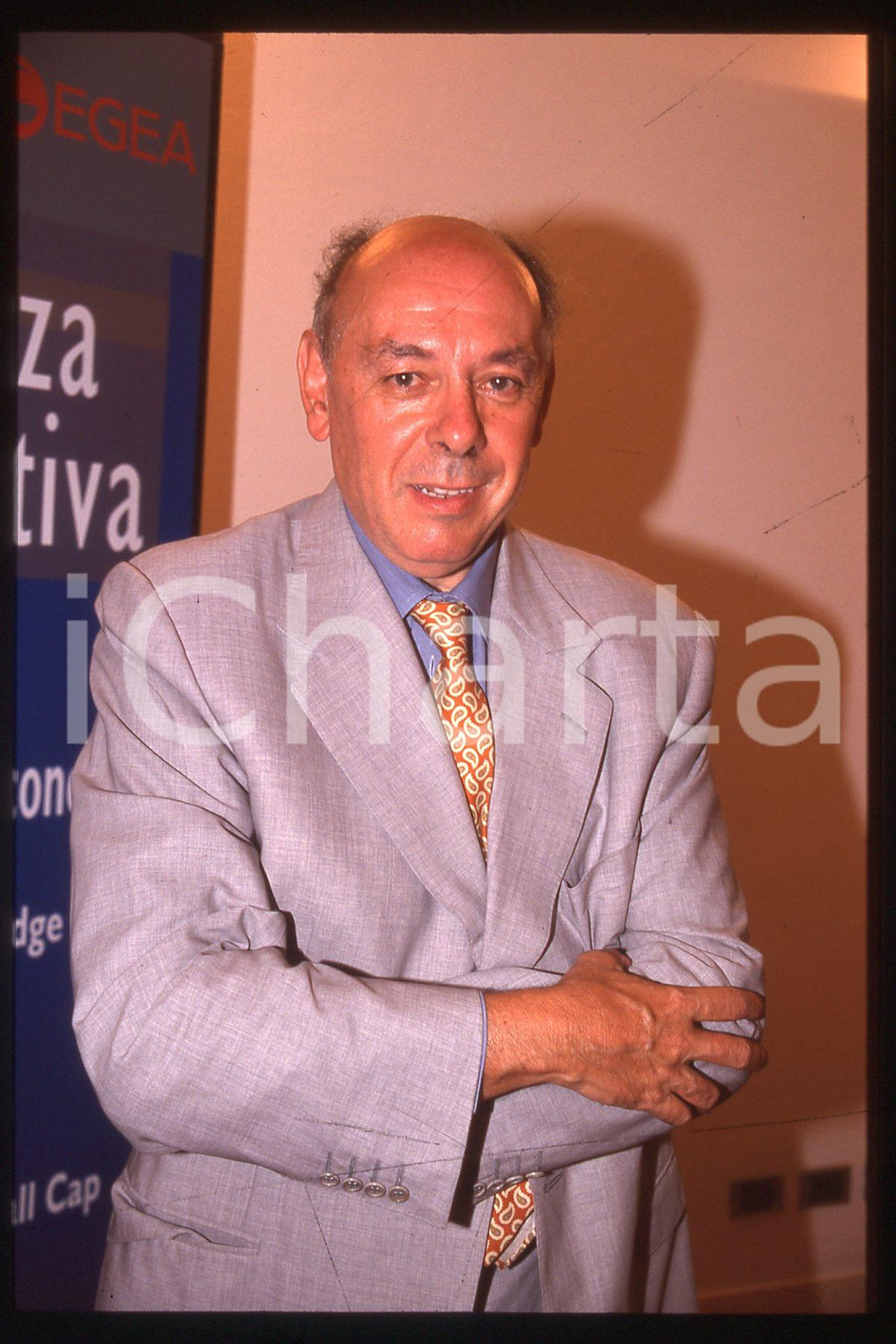 35mm vintage slide* 1996 ca MILAN ITALY Portrait of Alberto BERTONI (3)