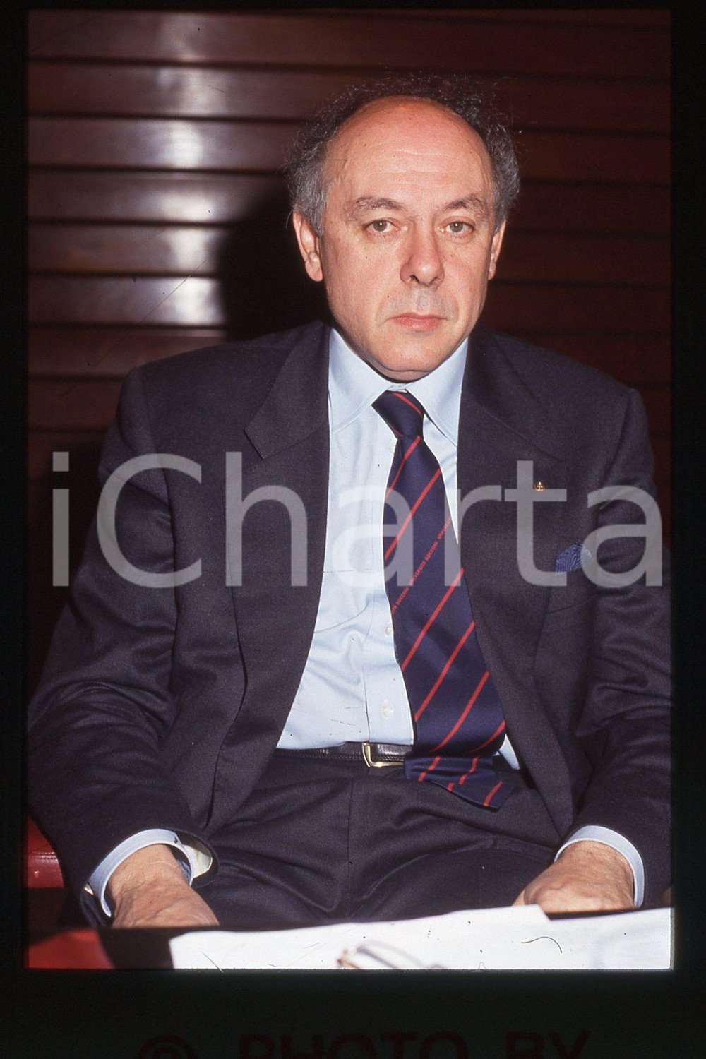 35mm vintage slide* 1996 ca MILAN ITALY Portrait of Alberto BERTONI (8)