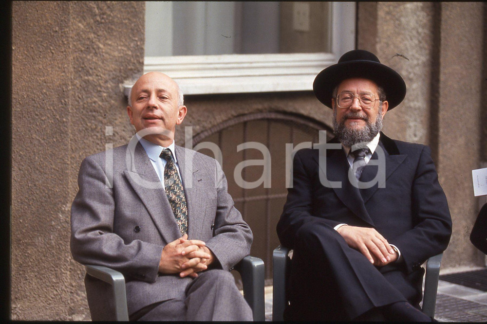 35mm vintage slide* 1991 ca ROME Israel's Ambassador to Italy Avi PAZNER (5)