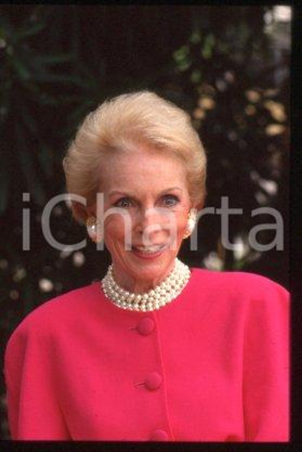 35mm vintage slide* 1992 CERNOBBIO VILLA ERBA American actress Janet LEIGH (2)