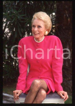 35mm vintage slide* 1992 CERNOBBIO VILLA ERBA American actress Janet LEIGH (4)