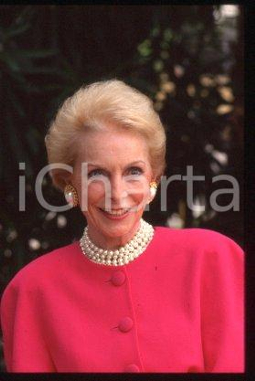 35mm vintage slide* 1992 CERNOBBIO VILLA ERBA American actress Janet LEIGH (5)
