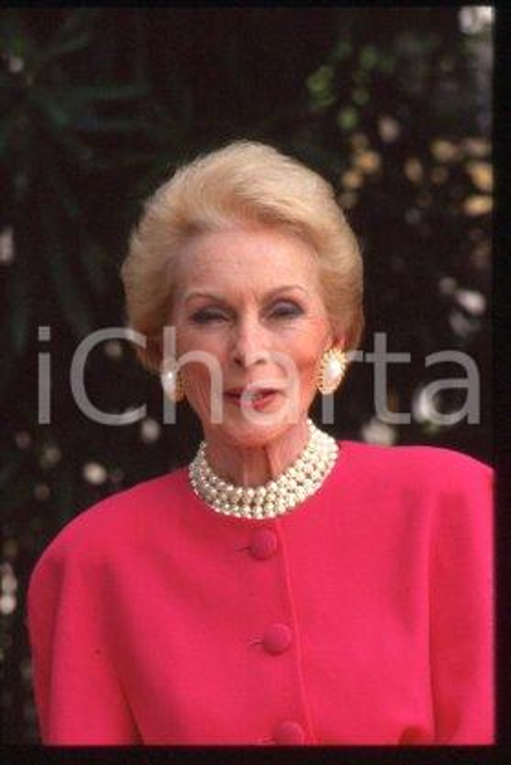 35mm vintage slide* 1992 CERNOBBIO VILLA ERBA American actress Janet LEIGH (8)