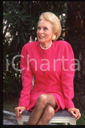 35mm vintage slide* 1992 CERNOBBIO VILLA ERBA American actress Janet LEIGH (9)