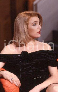 35mm vintage slide* 1989 RAI mai dire mai - Raffaella BARACCHI (19)