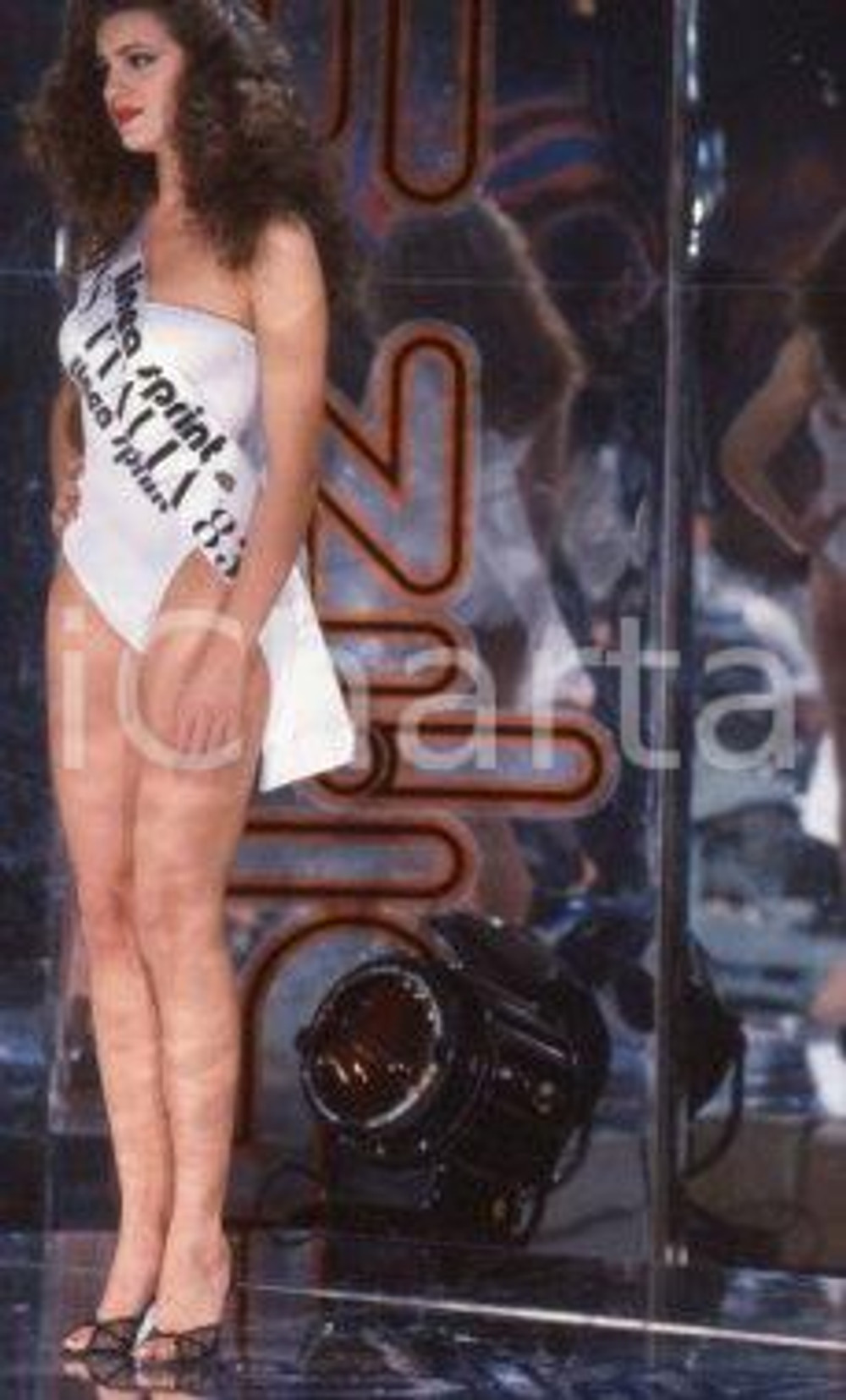 35mm vintage slide* 1983 MISS ITALIA Raffaella BARACCHI (3)