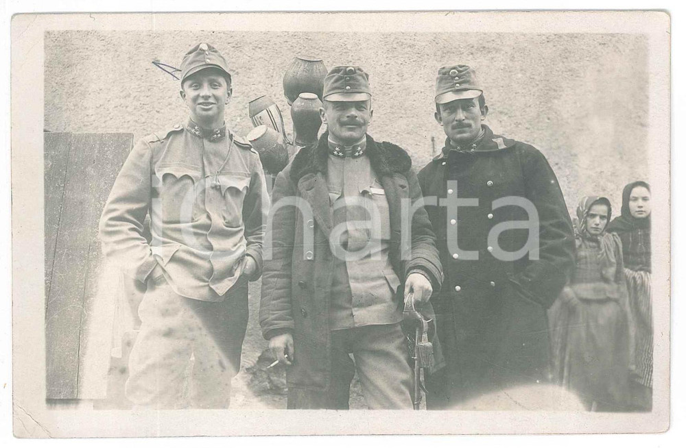 1915 SAROSPATAK (UNGHERIA) K.U.K Ufficiali esercito austroungarico *Foto 14x9