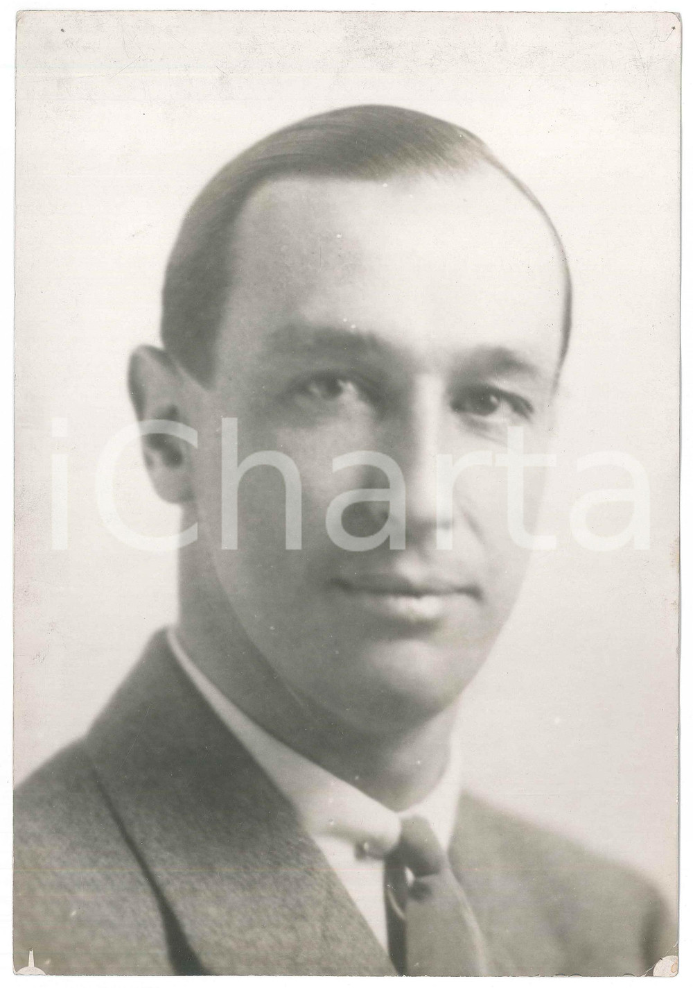 1930 ca ROMA Aimone di SAVOIA-AOSTA Duca di Spoleto - Foto Eva BARRETT 18x26 cm