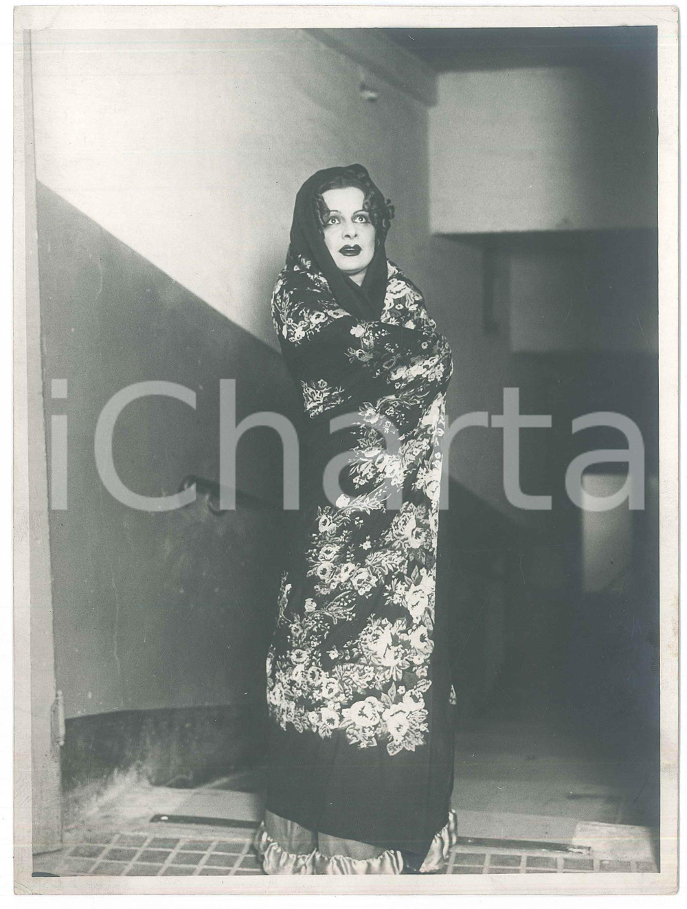 1934 TEATRO Kiki PALMER ne "I fratelli Karamazov" *Fotografia 18x24 cm